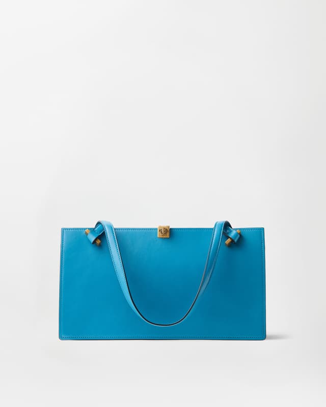 Versace severine leather tote